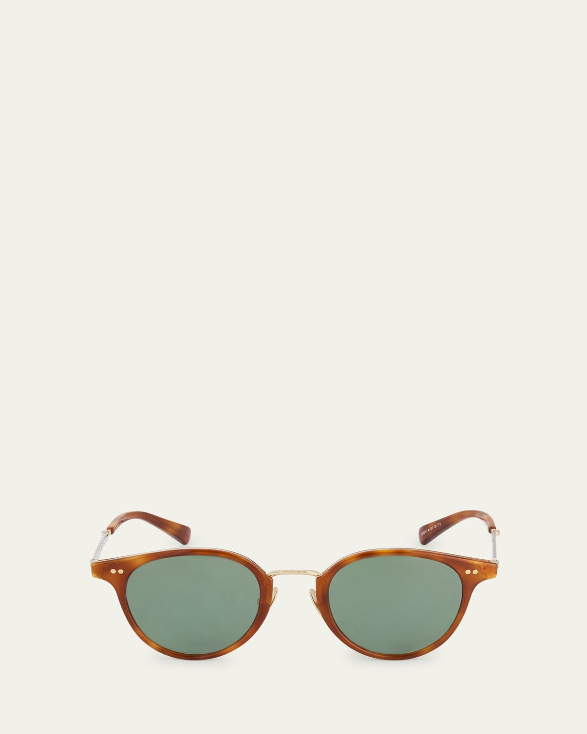 Mr. Leight Men's Marmont Combo S Round Sunglasses