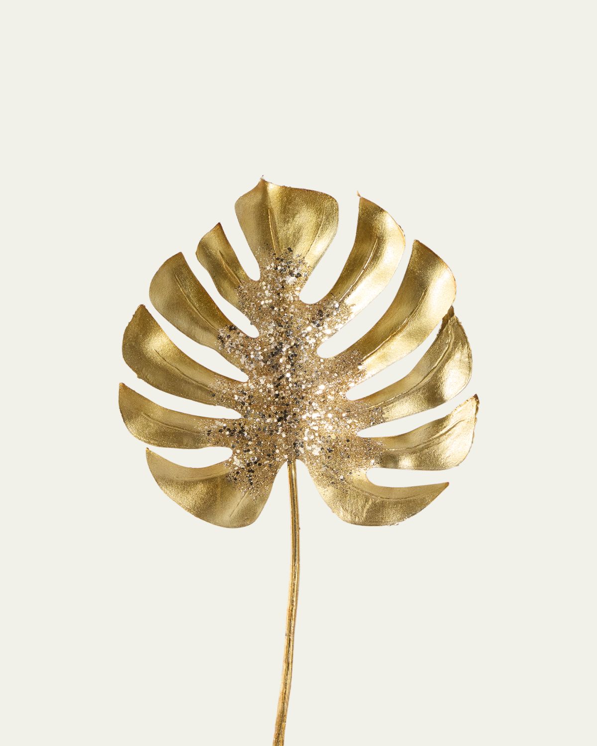 Mark Roberts Glittered Monstera Pick