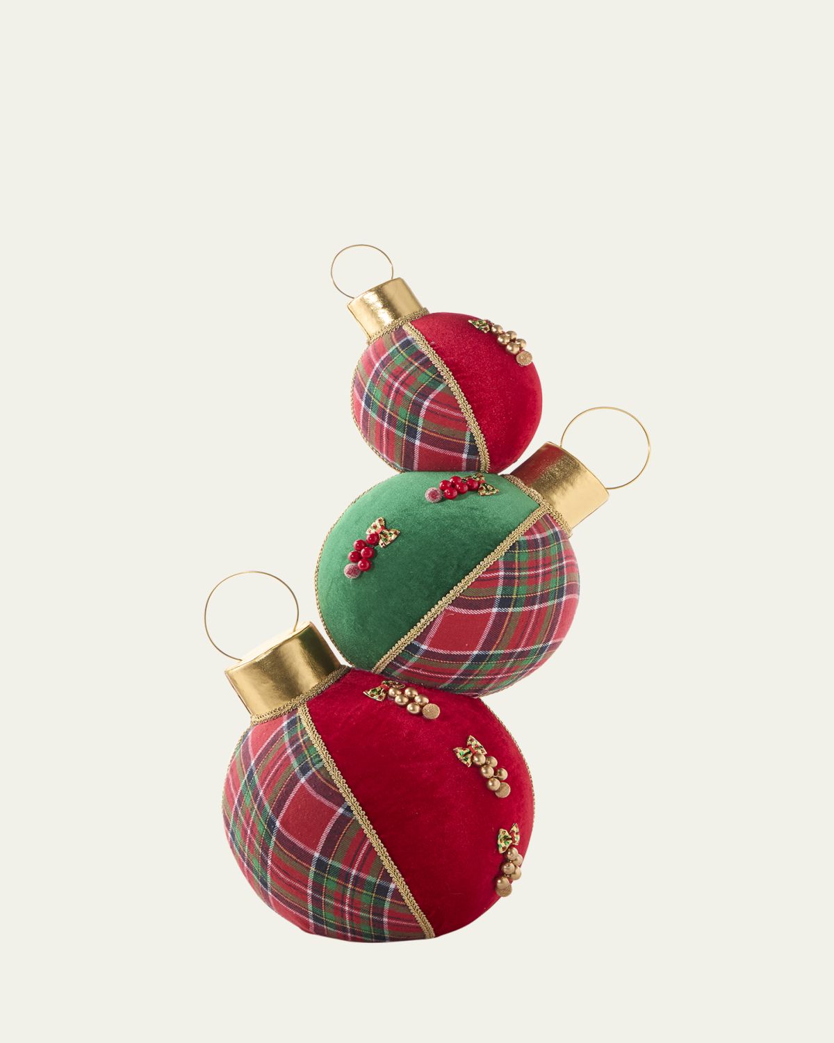 Mark Roberts Trio Ornament Tabletop Christmas Decoration