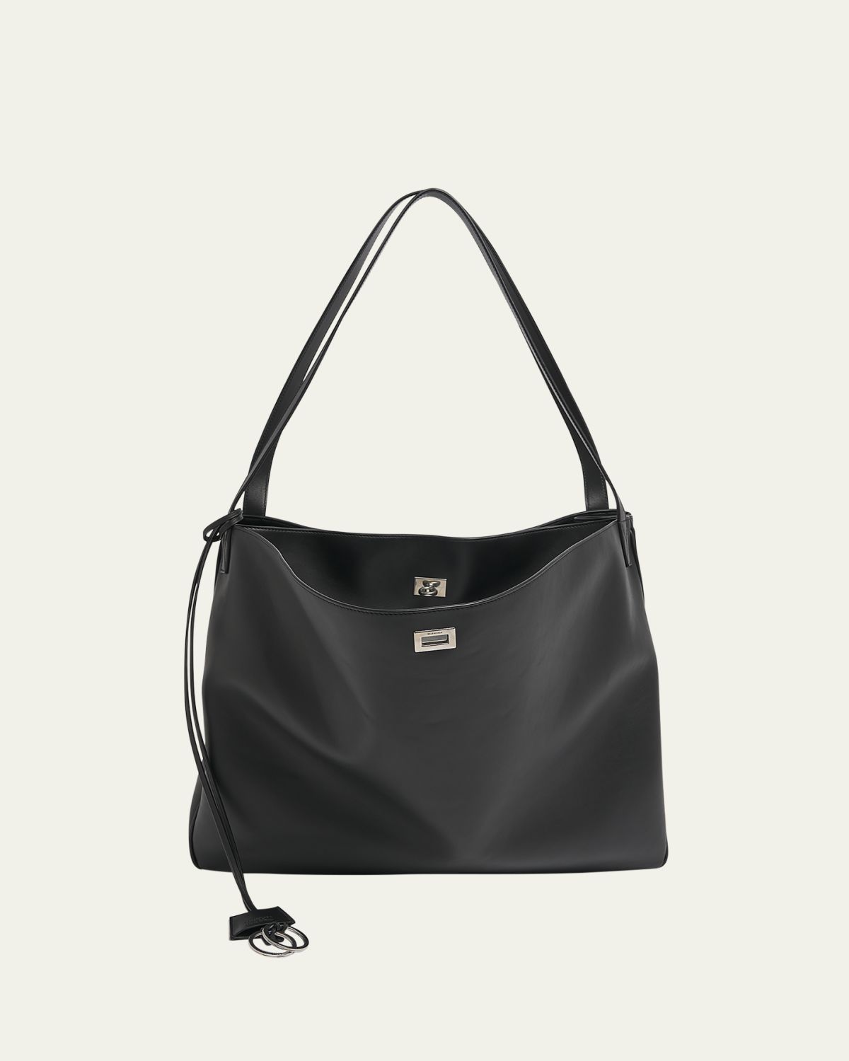 Balenciaga Men's Rodeo Leather North-South Tote Bag