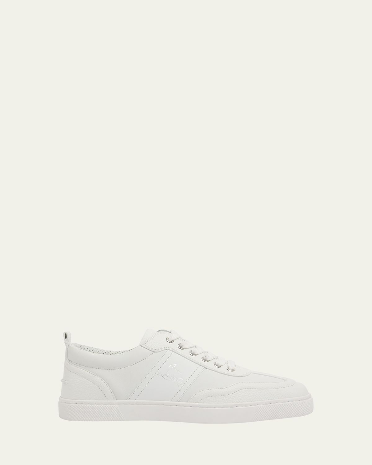 Christian Louboutin Men's Retero Grained Leather Low-Top Sneakers | Thumbnail 6 Christian Louboutin Men's Retero Grained Leather Low-Top Sneakers | Thumbnail 6