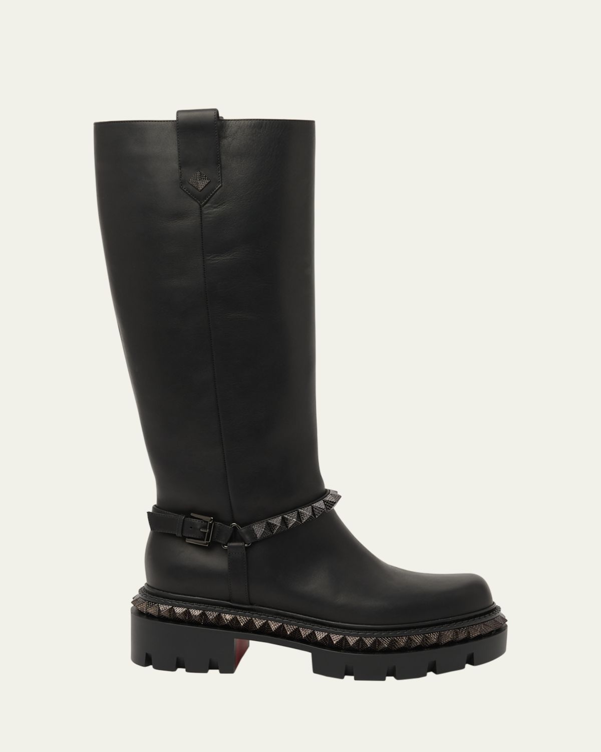 Christian Louboutin Marinetta Pyraclou Leather Knee-High Boots | Thumbnail 6 Christian Louboutin Marinetta Pyraclou Leather Knee-High Boots | Thumbnail 6