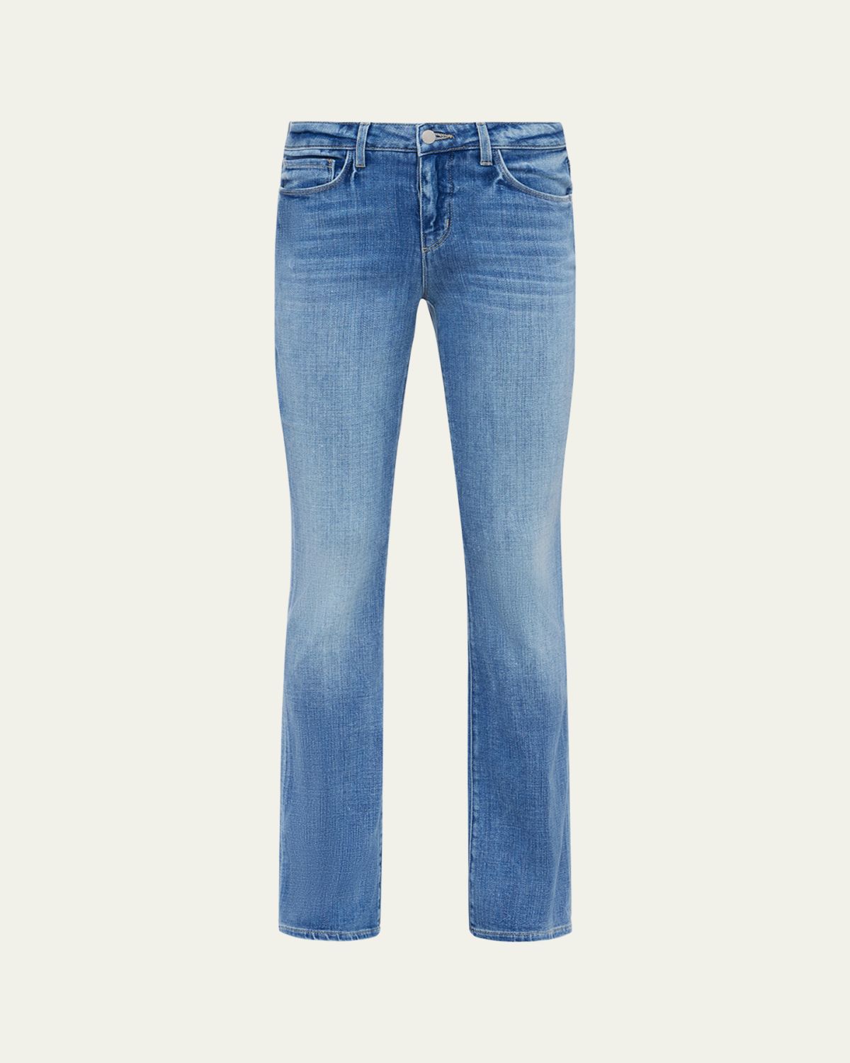 L'Agence Cara Low-Rise Bootcut Jeans