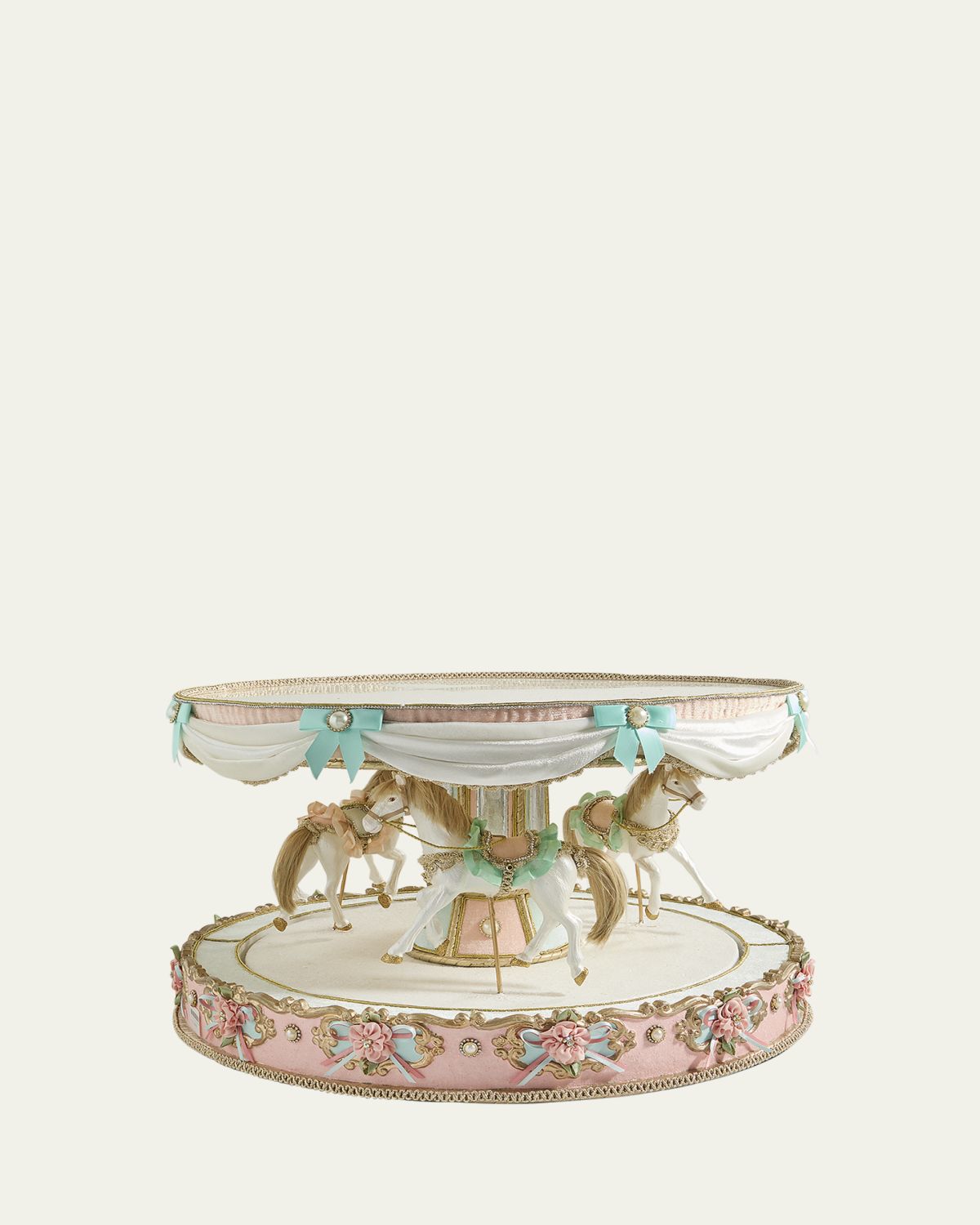 Katherine's Collection Joyeux Noel Carousel Server