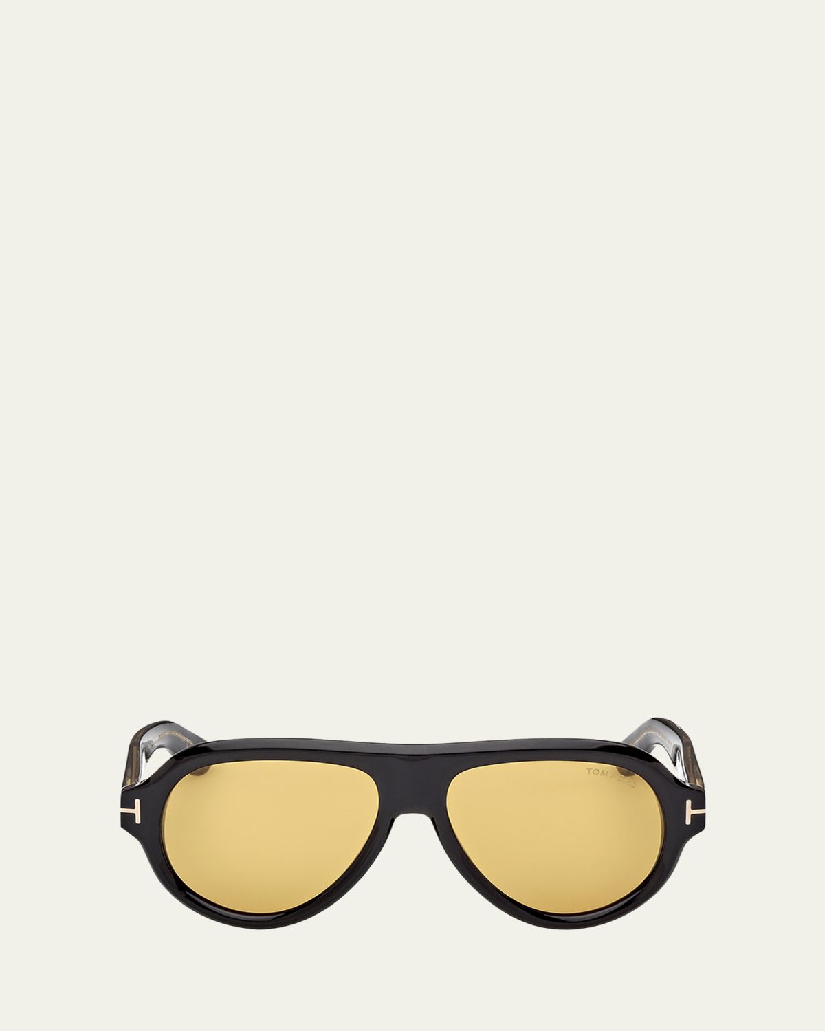 TOM FORD Men's Icon Collection Acetate Aviator Sunglasses | Thumbnail 5