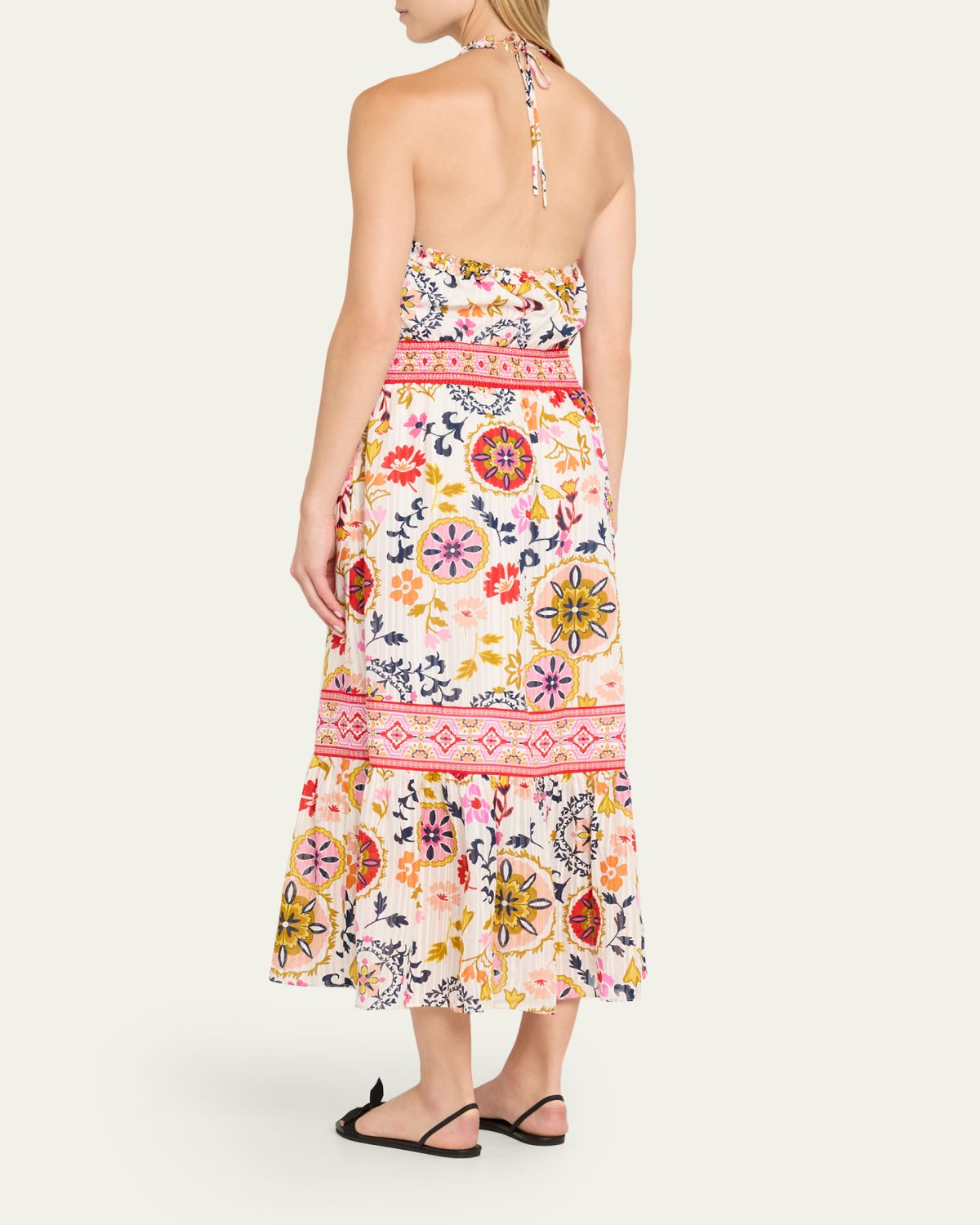 Ramy Brook Delia Halter Midi Dress | Thumbnail 3 Ramy Brook Delia Halter Midi Dress | Thumbnail 3