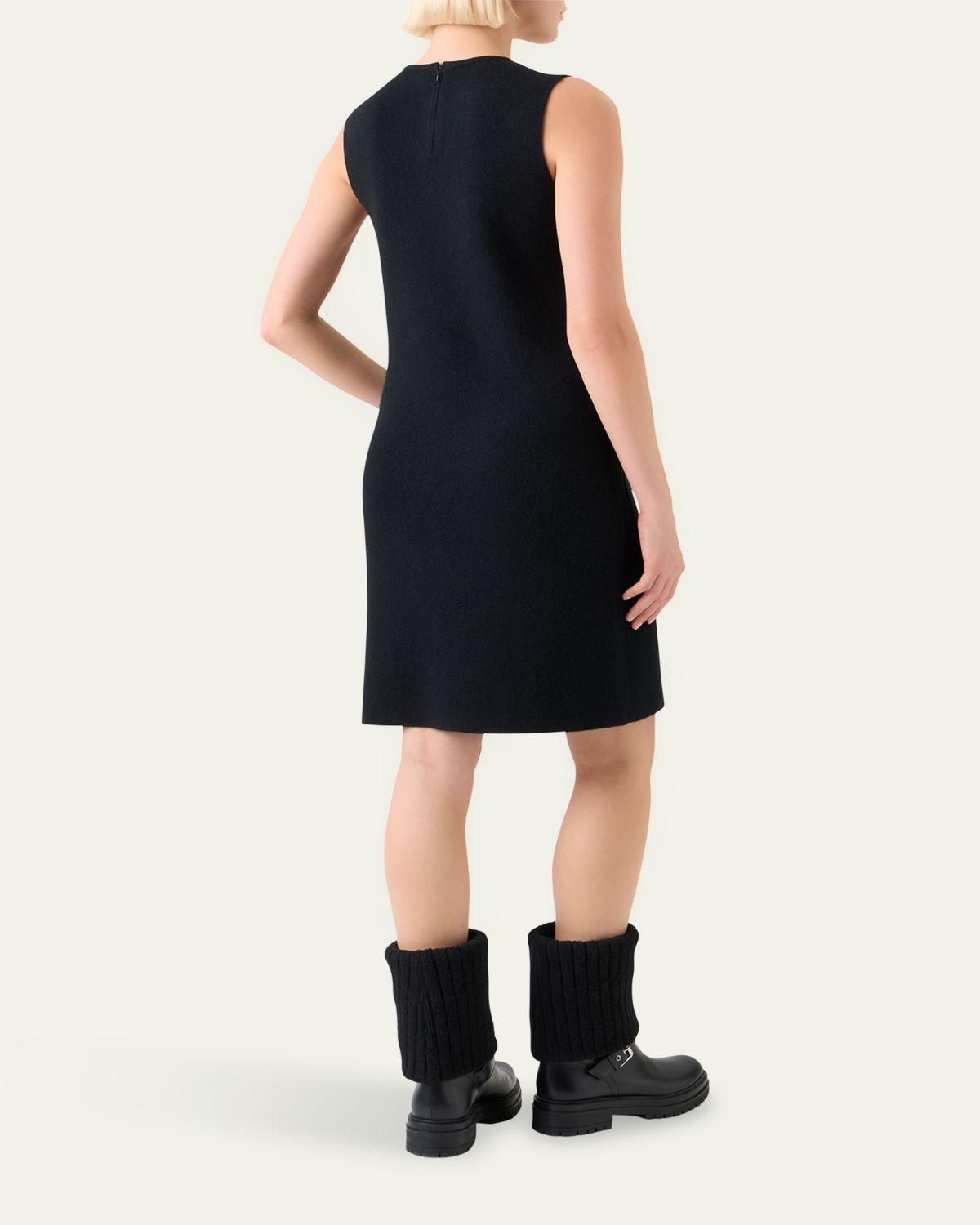 Akris Cashmere Double-Face Knit Sleeveless Dress | Thumbnail 3 Akris Cashmere Double-Face Knit Sleeveless Dress | Thumbnail 3