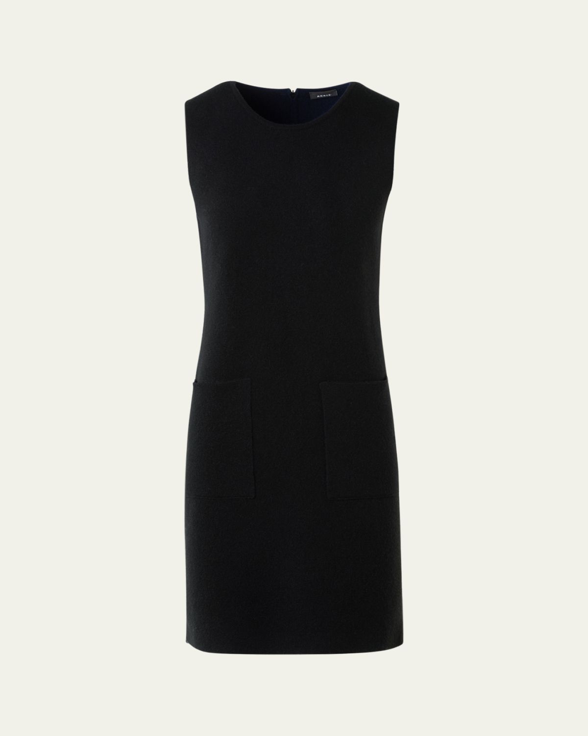 Akris Cashmere Double-Face Knit Sleeveless Dress