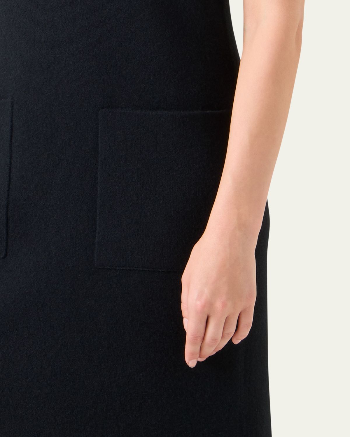 Akris Cashmere Double-Face Knit Sleeveless Dress | Thumbnail 5 Akris Cashmere Double-Face Knit Sleeveless Dress | Thumbnail 5