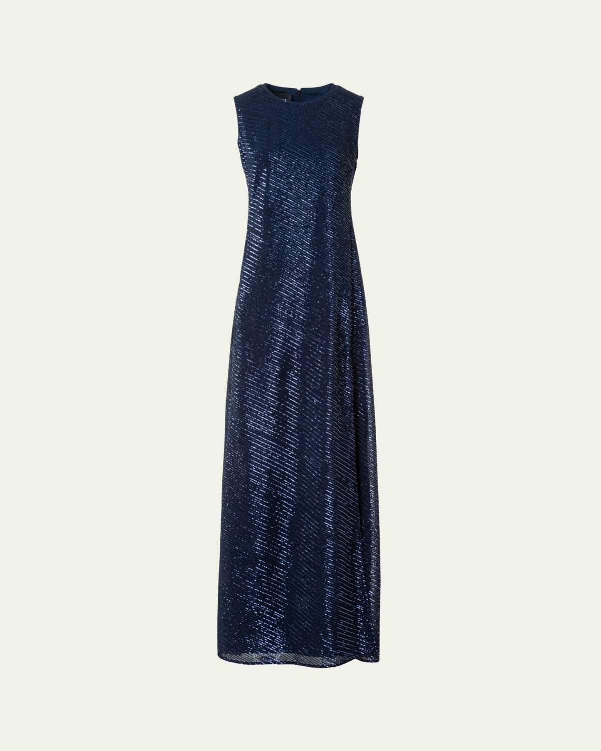 Akris Diagonal Sequined Georgette Gown | Thumbnail 6 Akris Diagonal Sequined Georgette Gown | Thumbnail 6