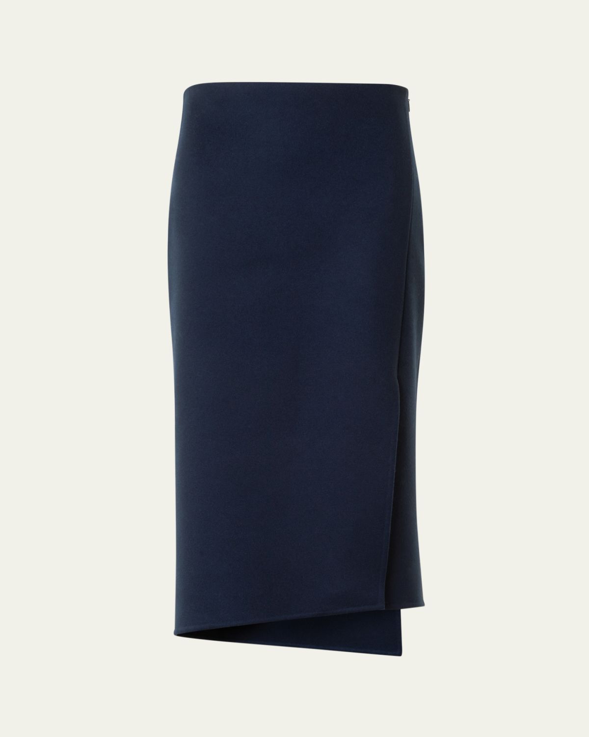 Akris Asymmetric Trapezoid Wool Flannel Double-Face Midi Skirt | Thumbnail 6 Akris Asymmetric Trapezoid Wool Flannel Double-Face Midi Skirt | Thumbnail 6