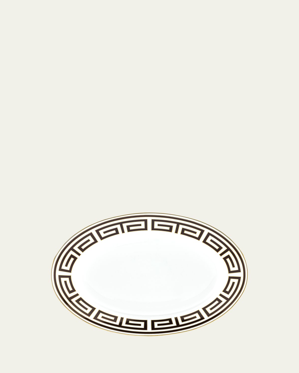 GINORI 1735 Labirinto Ebano Oval Flat Platter | Thumbnail 5