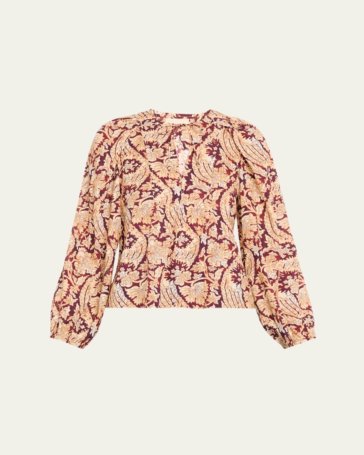 Ulla Johnson Brea Long-Sleeve Blouse