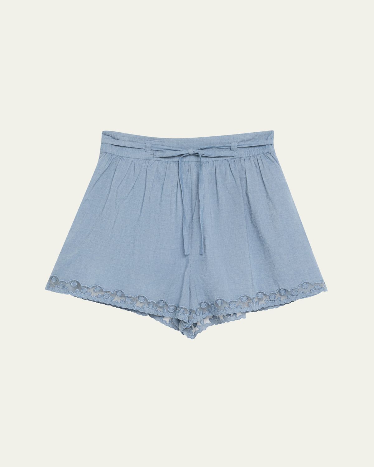 Ulla Johnson Elowen Cotton Shorts