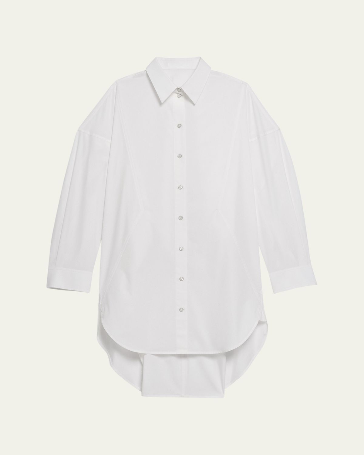 Helmut Lang Long-Sleeve Cotton Shirtdress