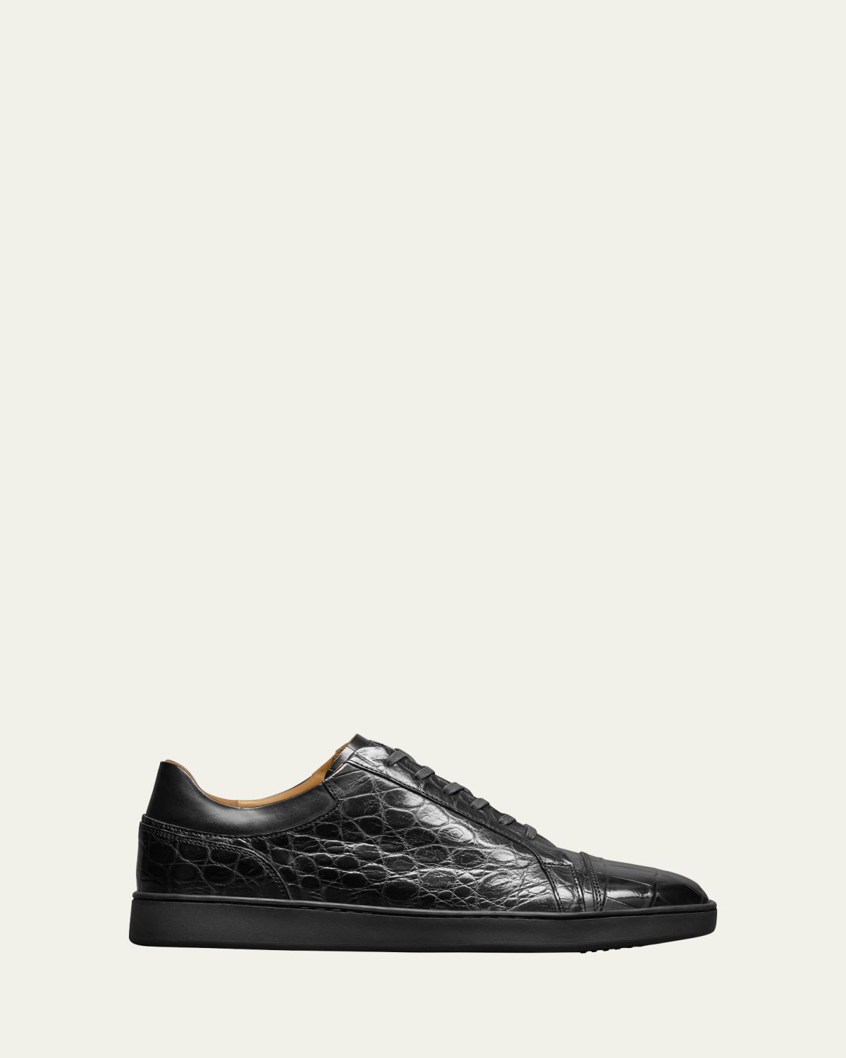 Allen Edmonds Reserve Men's Chambers Crocodile Cap-Toe Low-Top Sneakers
