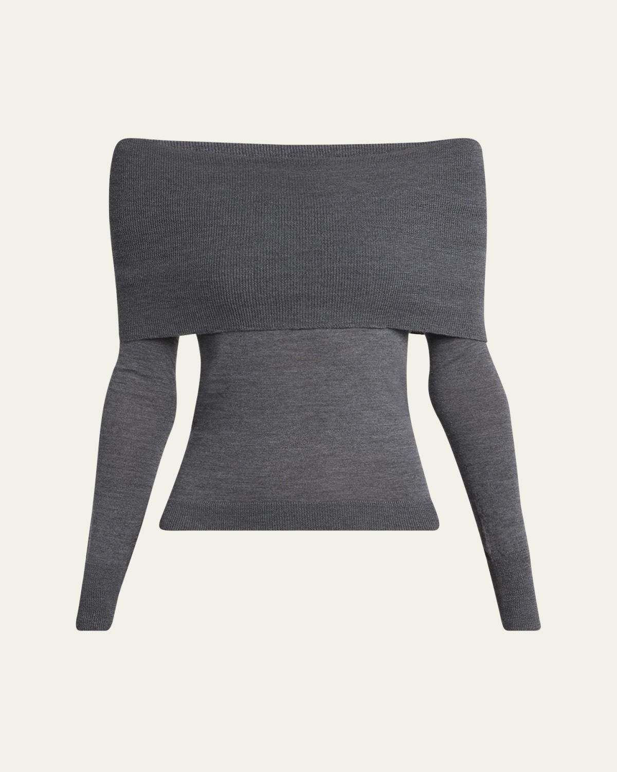 Stella McCartney Off-the-Shoulder Wool Sweater