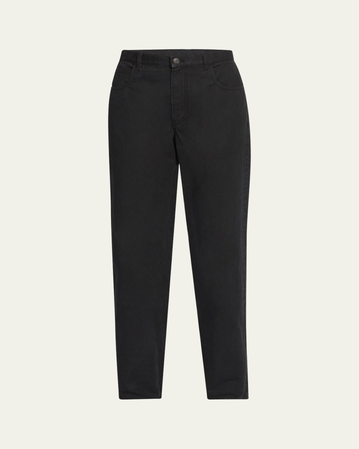 THE ROW Landais Mid-Rise Straight-Leg Jeans