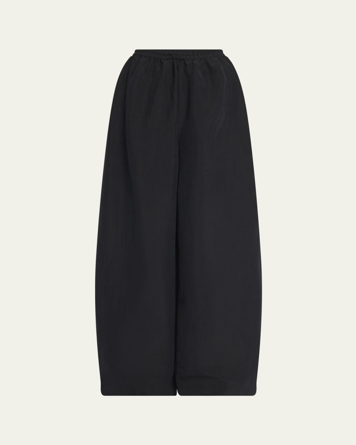 THE ROW Bellana Silk Wide-Leg Pull-On Pants