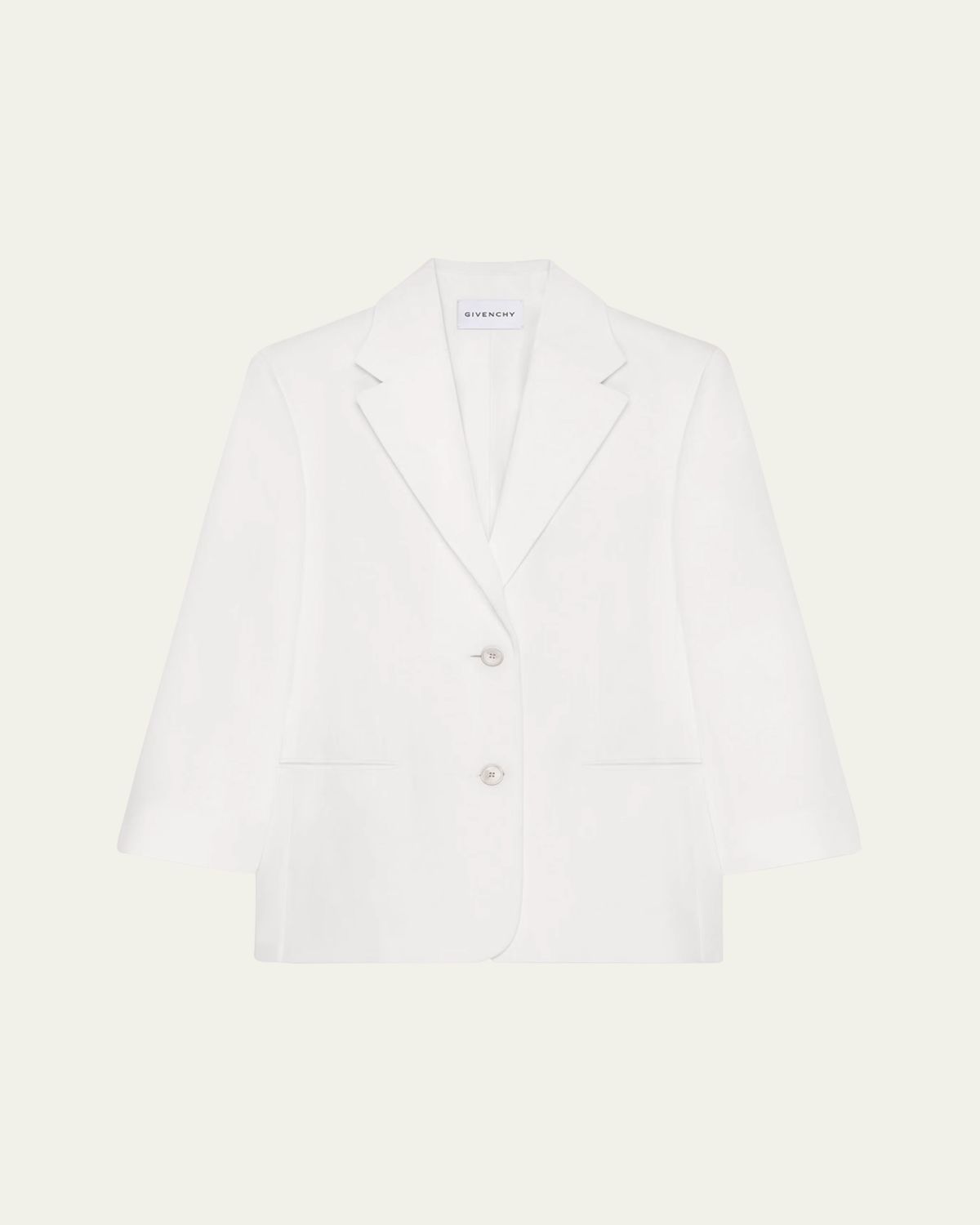Givenchy Wool Two-Button Blazer