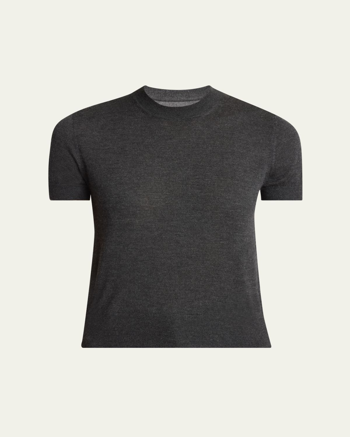 Givenchy Cashmere Short-Sleeve Crewneck Sweater