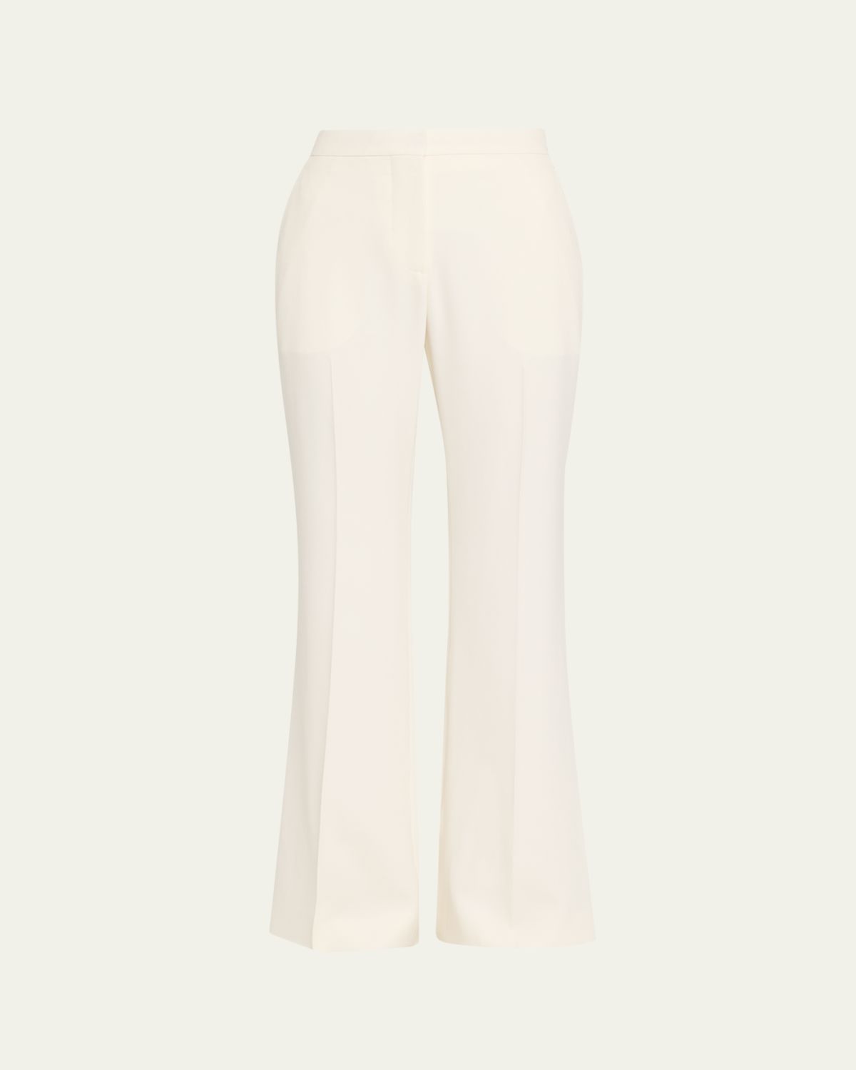 Givenchy Mid-Rise Wool Bootcut Trousers