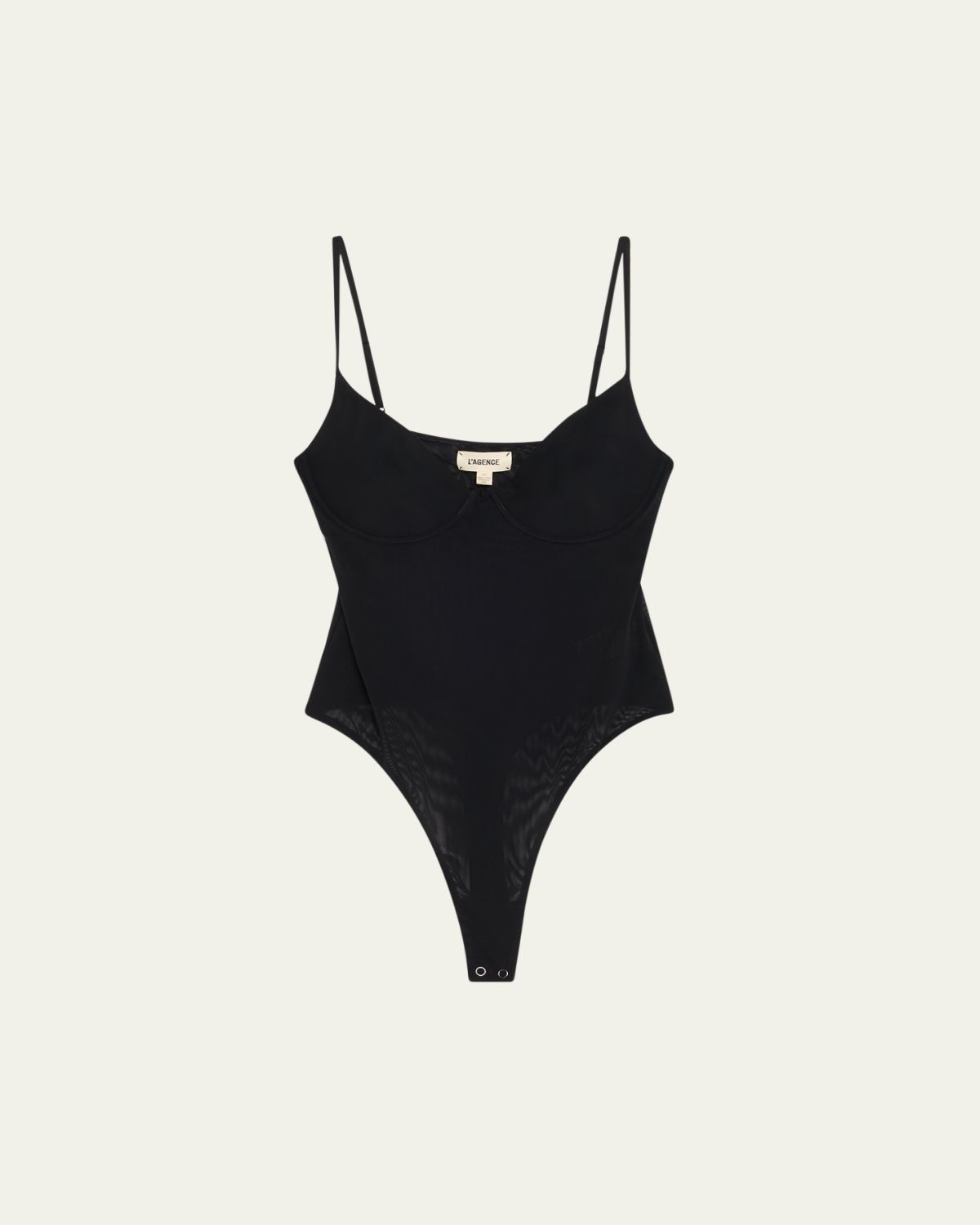 L 'Agence Elowen Mesh Bodysuit