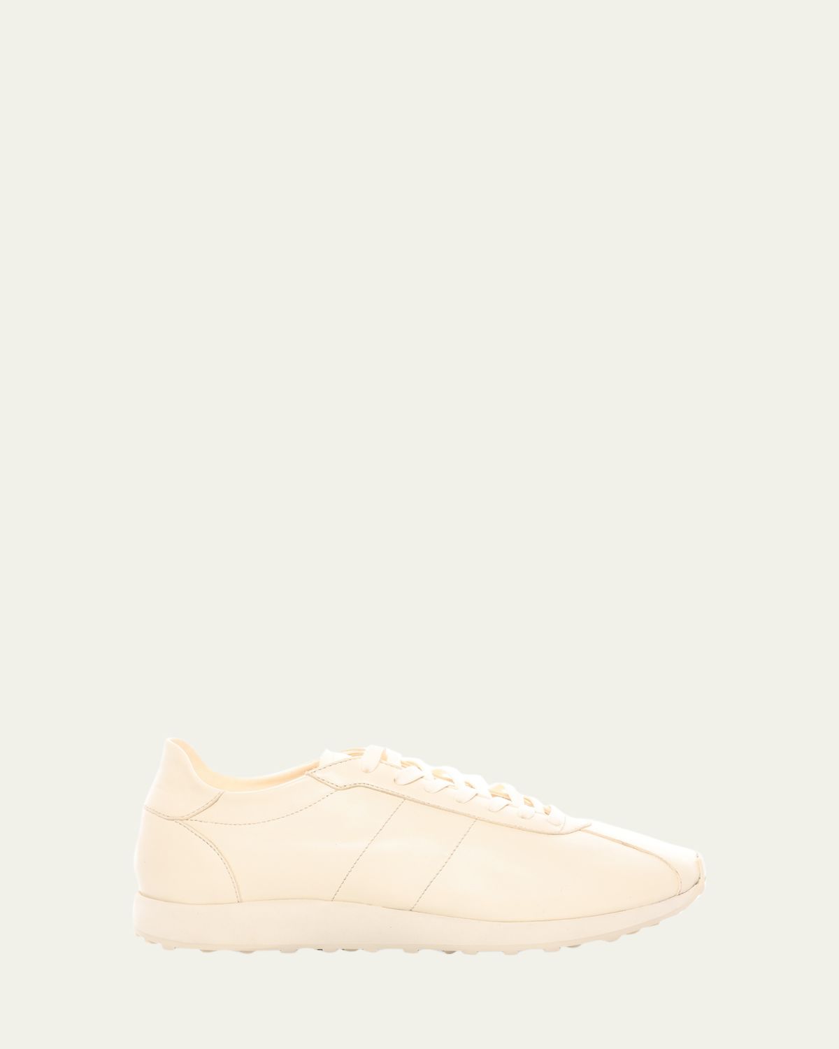 THE ROW Mica Leather Low-Top Sneakers