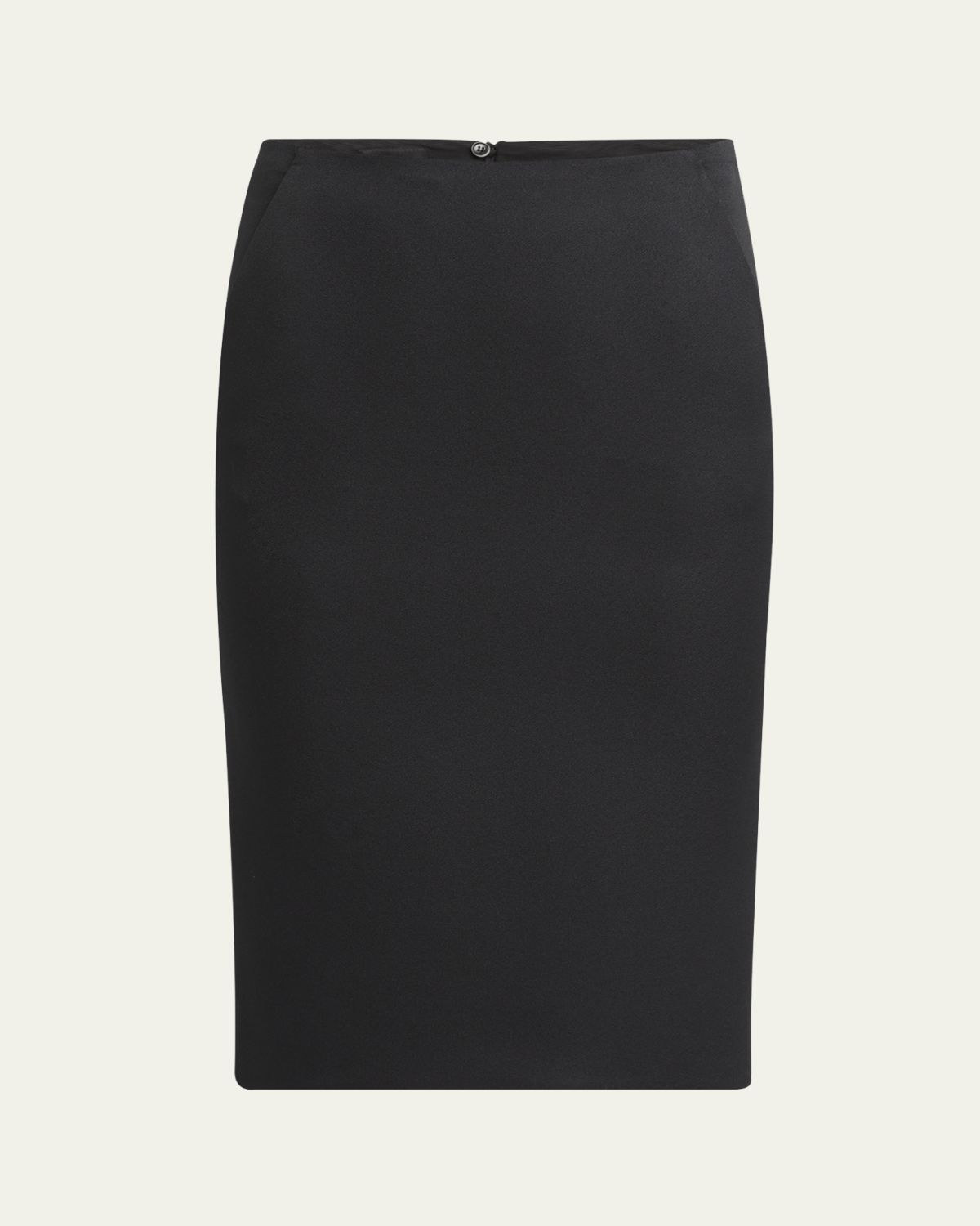 Giorgio Armani Techno Scuba Pencil Skirt | Thumbnail 6