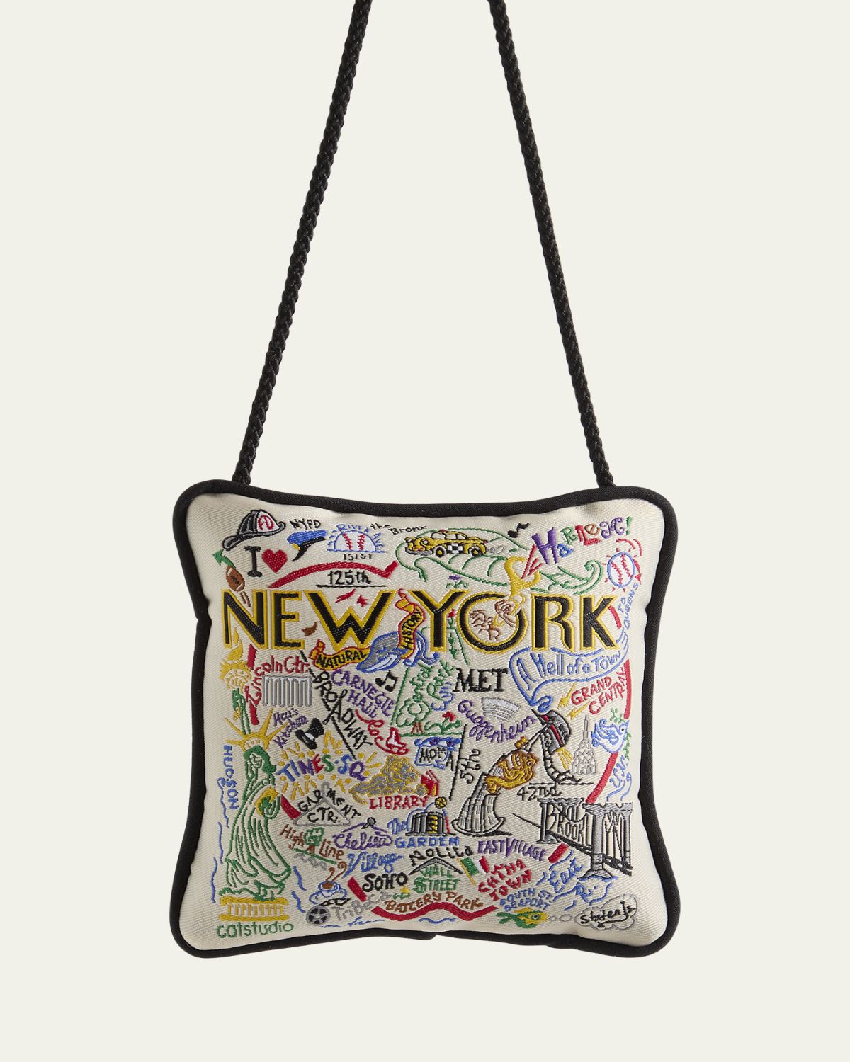 Catstudio New York Mini Pillow Christmas Ornament