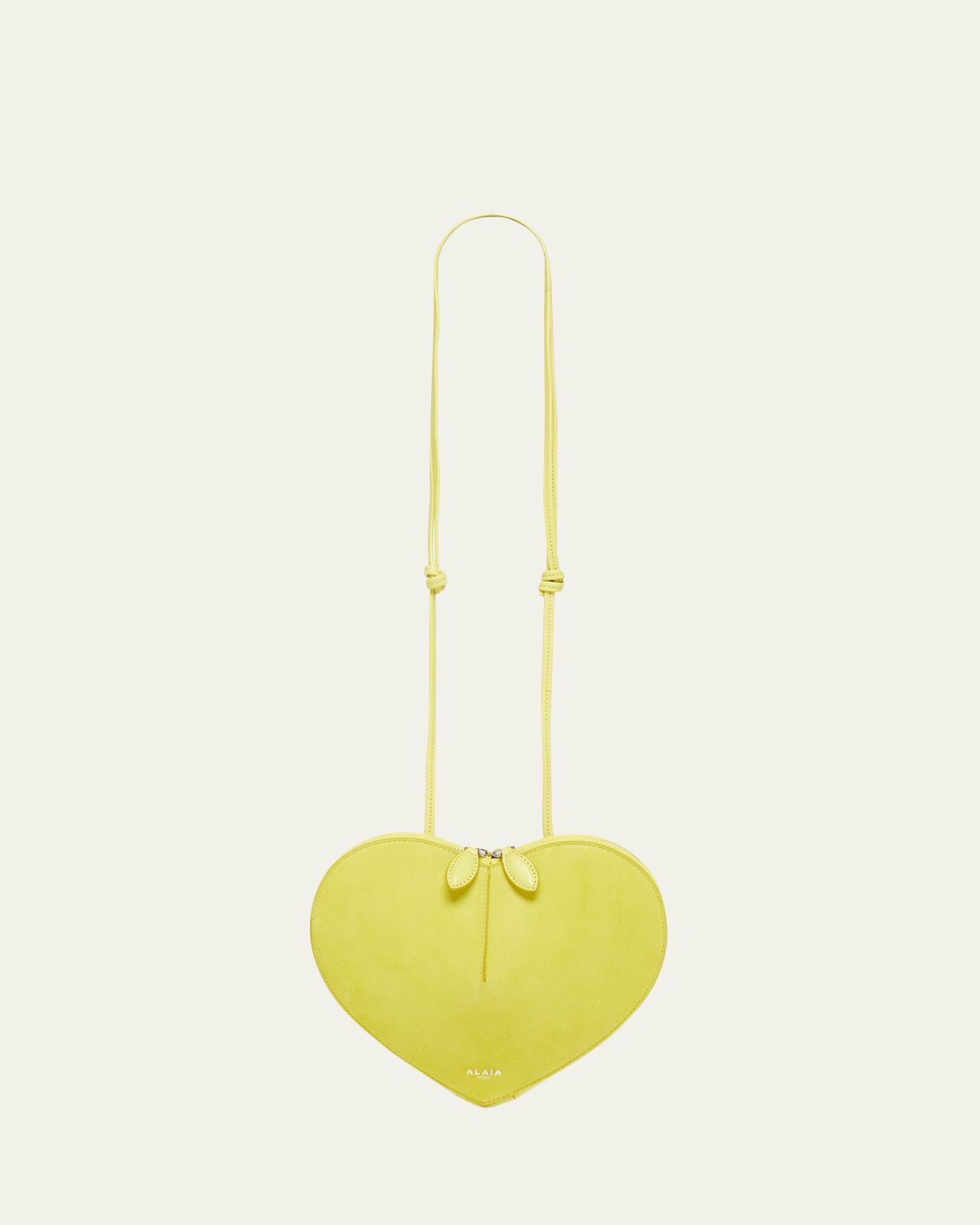 ALAÏA Le Coeur Crossbody Bag in Suede | Thumbnail 6 ALAÏA Le Coeur Crossbody Bag in Suede | Thumbnail 6