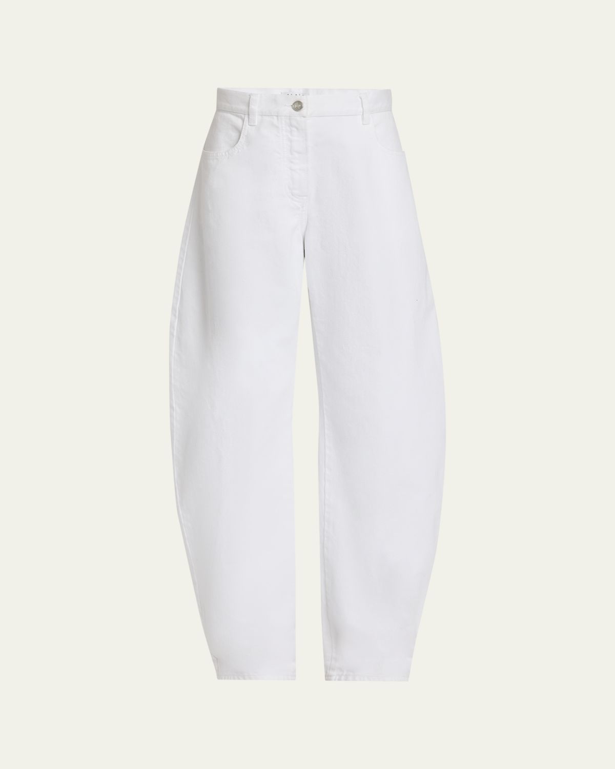 ALAIA Rounded High-Rise Jeans