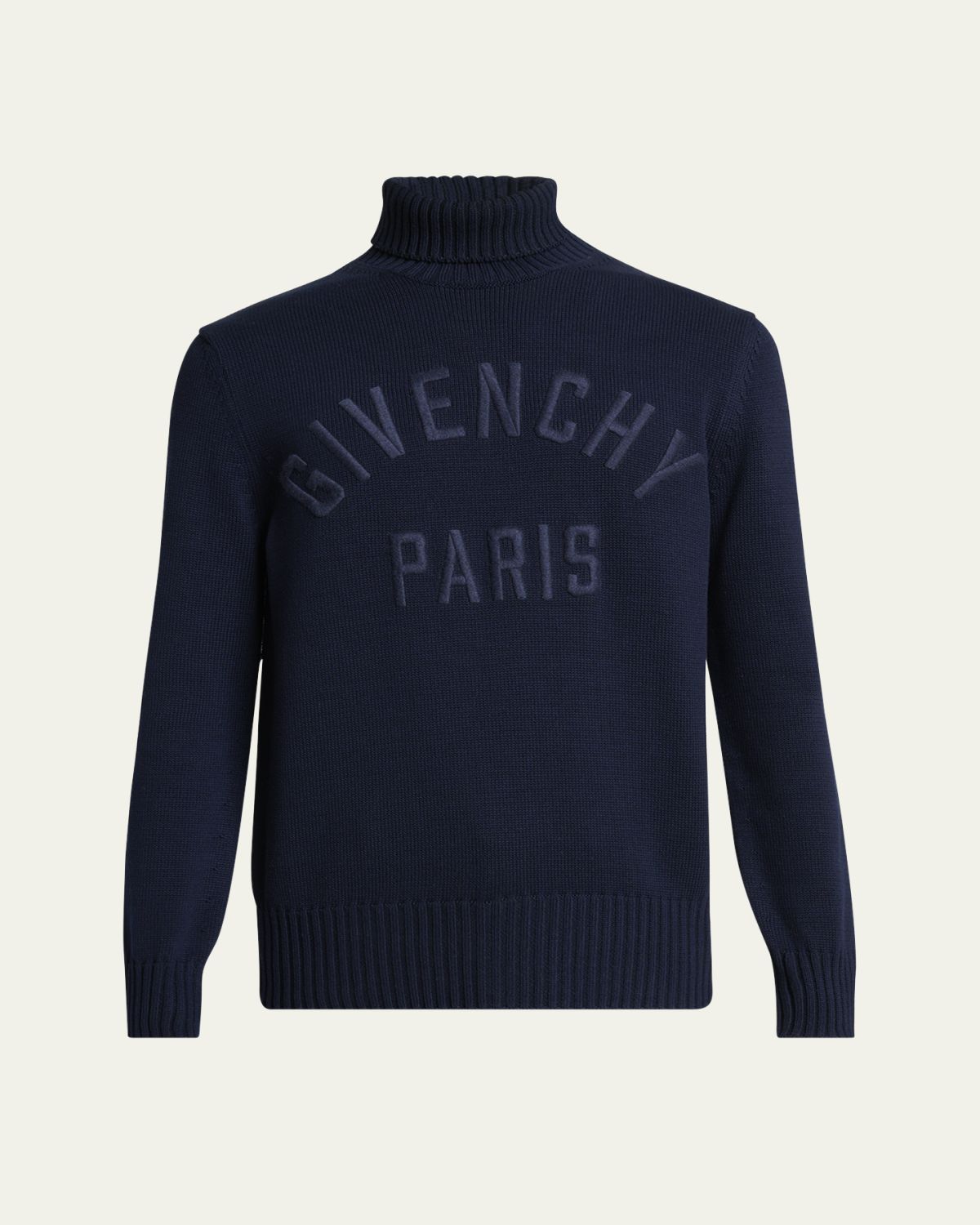 Givenchy Men's Logo Turtleneck Sweater
