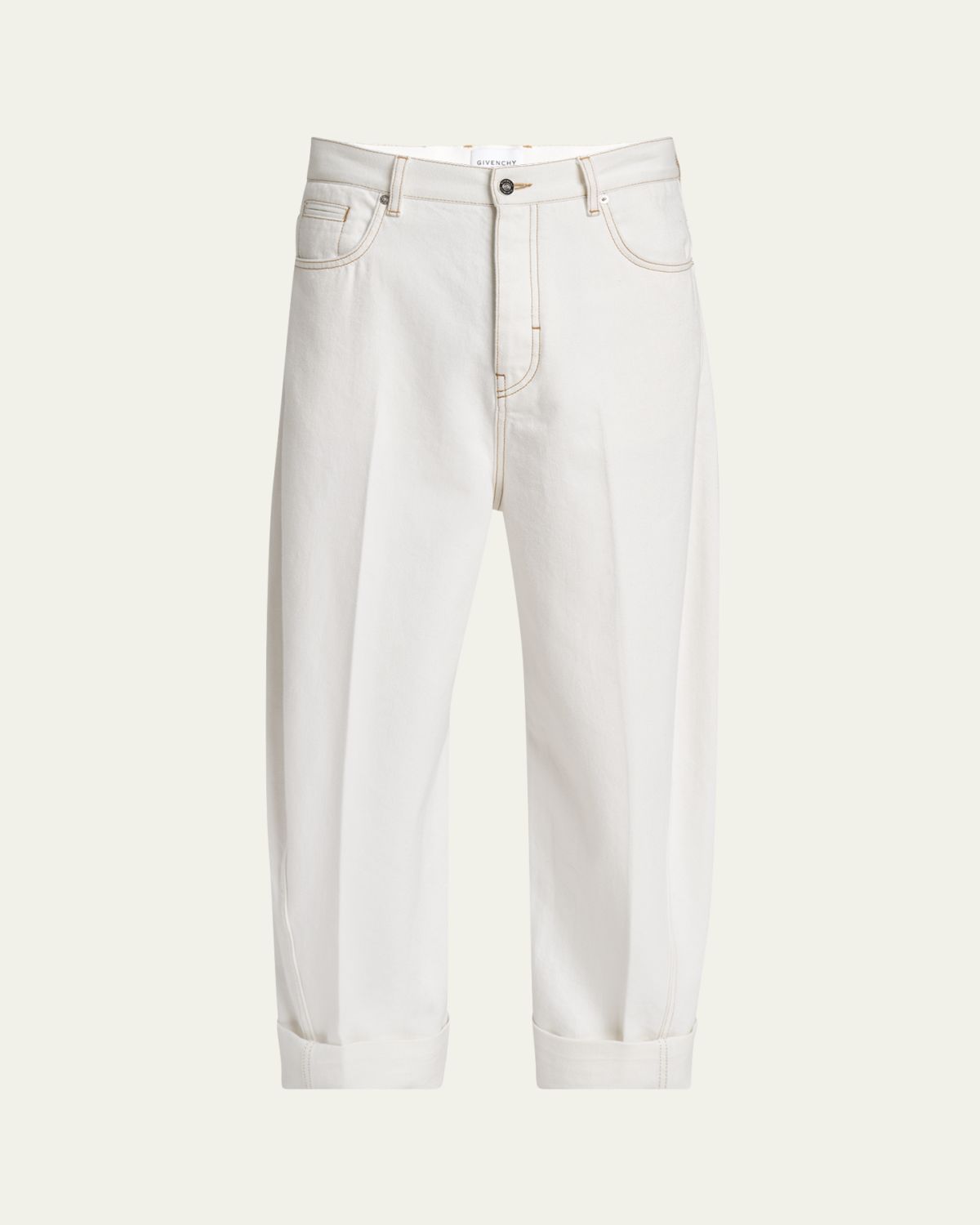 Givenchy Men's Twisted-Seam Denim Jeans