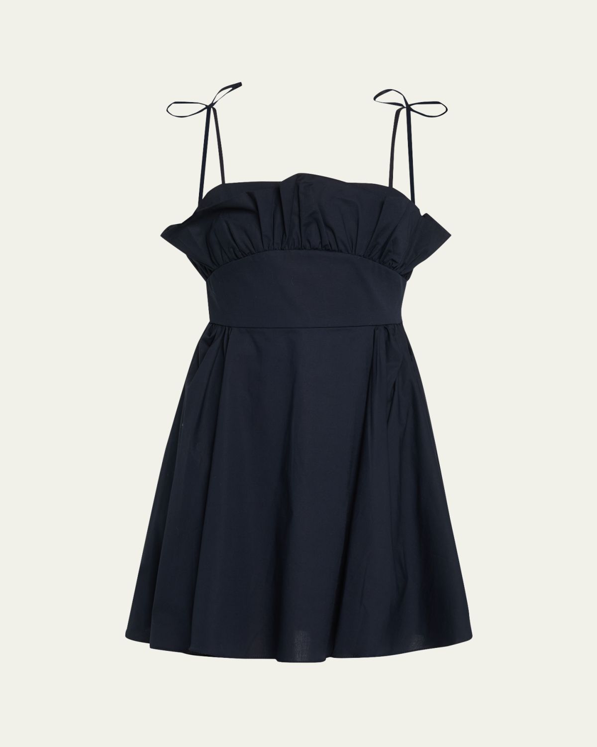 Kika Vargas Mia Poplin Mini Dress
