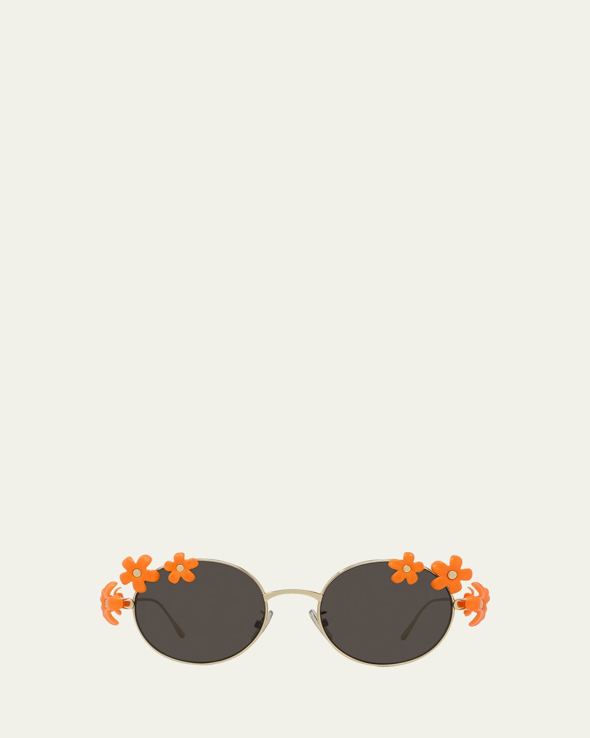 Loewe Signature Floral Metal Sunglasses