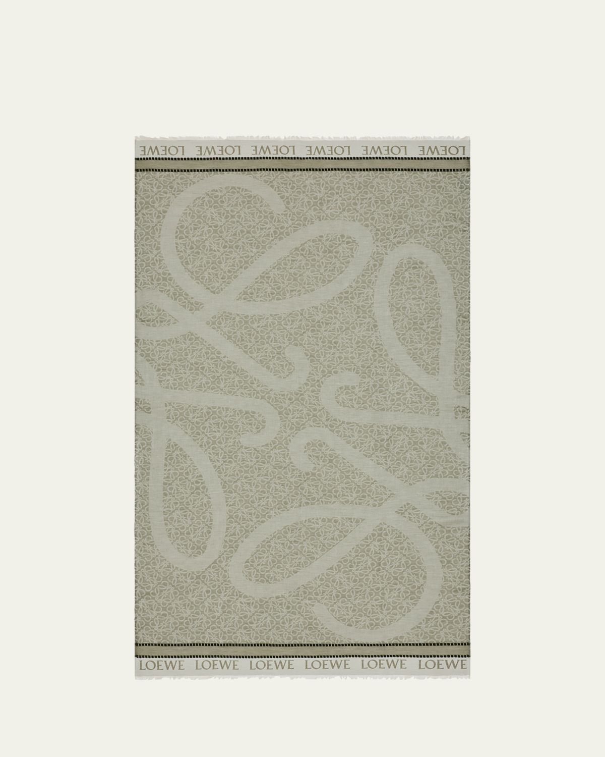 Loewe x Paula's Ibiza Anagram Cotton Pareo Scarf | Thumbnail 3 Loewe x Paula's Ibiza Anagram Cotton Pareo Scarf | Thumbnail 3