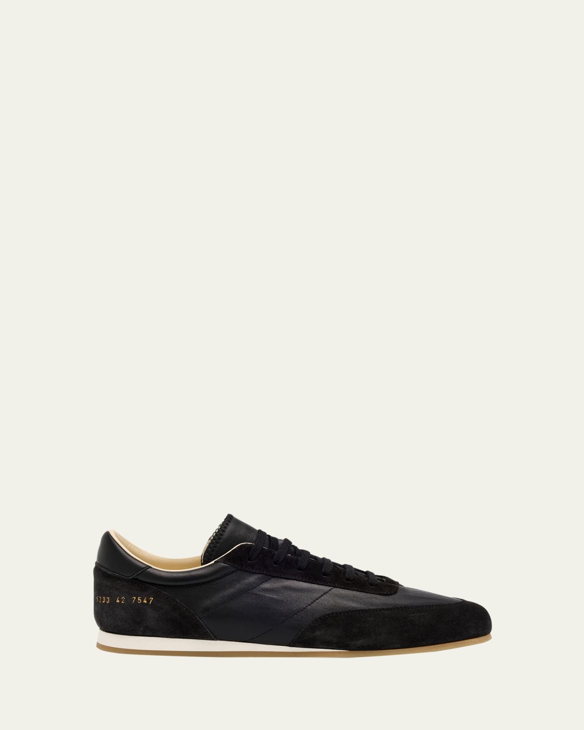 Common Projects Men 's Leather and Suede Runner Sneakers