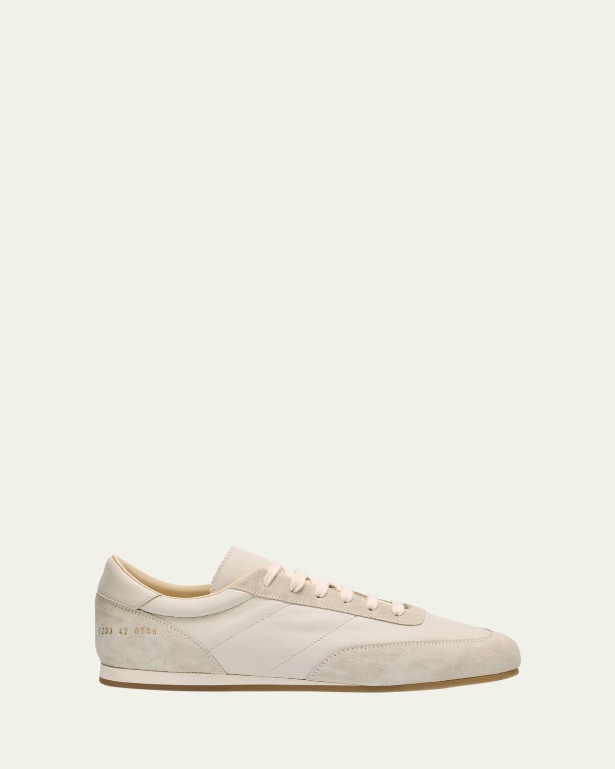 Common Projects Men's Leather and Suede Runner Sneakers