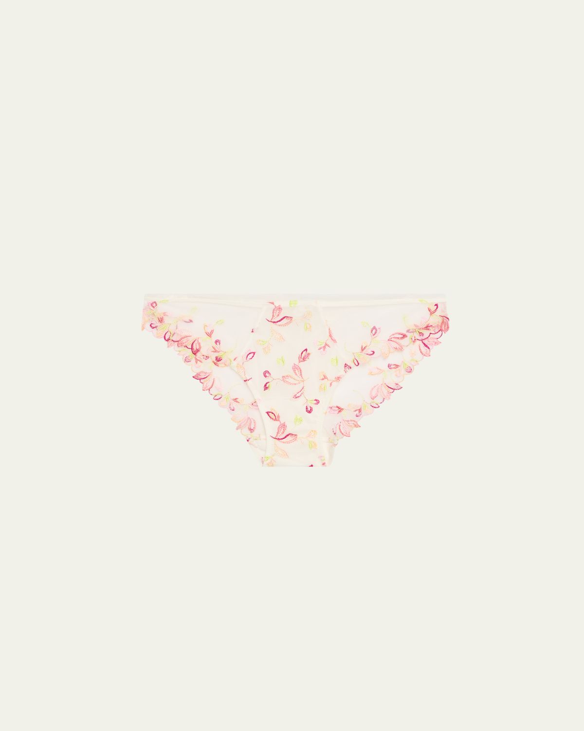 Lise Charmel Folie D'Ete Floral-Embroidered Italian Briefs | Thumbnail 3 Lise Charmel Folie D'Ete Floral-Embroidered Italian Briefs | Thumbnail 3