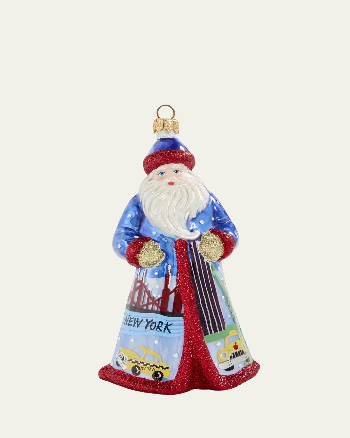 Joy To The World Collectibles Tour of NYC Santa Christmas Ornament