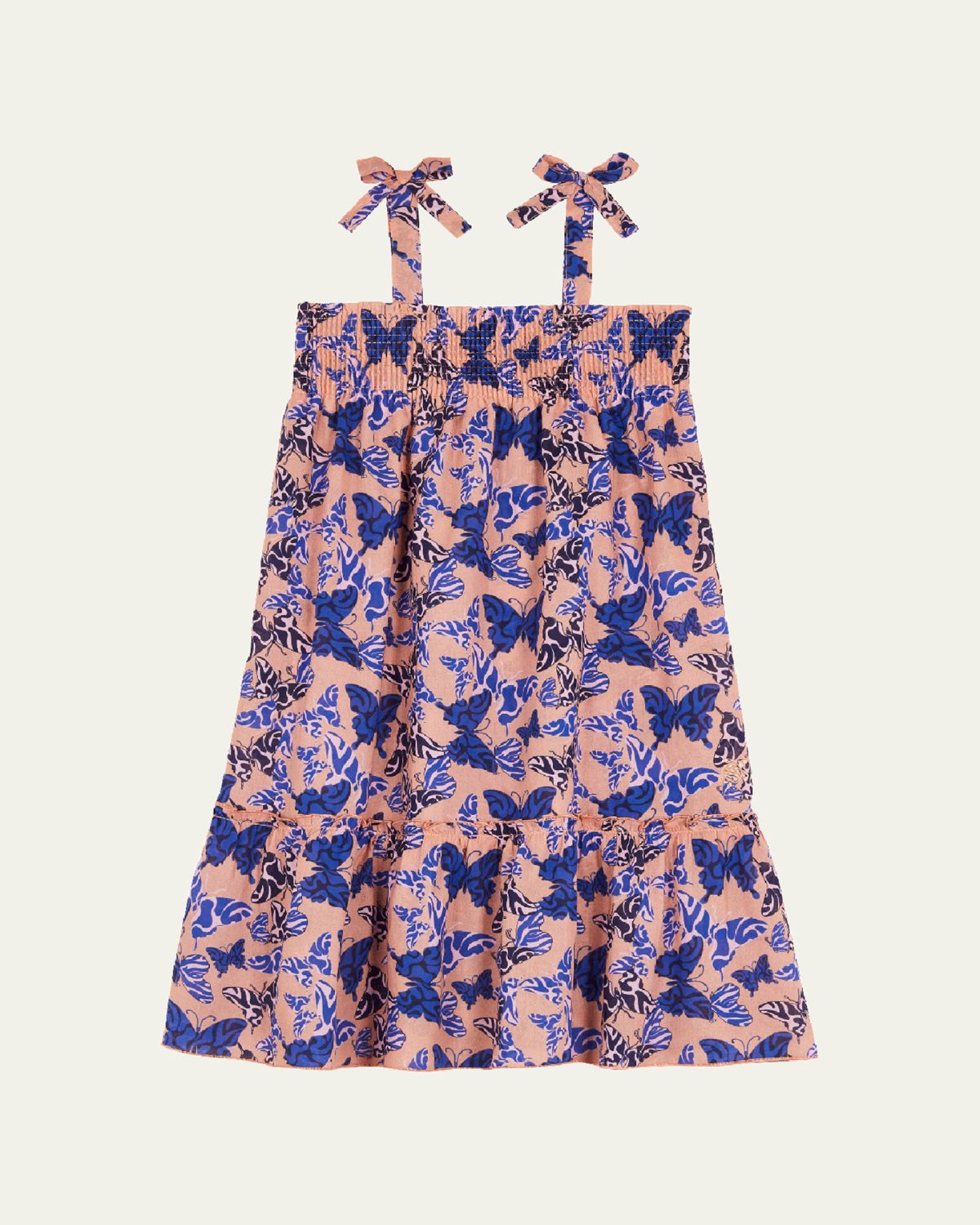 Vilebrequin Girl's Butterfly-Print Dress, Size 2-14