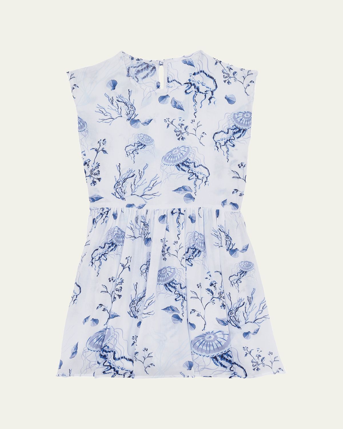 Vilebrequin Girl's Medusa Jellyfish-Print Dress, Size 2-14