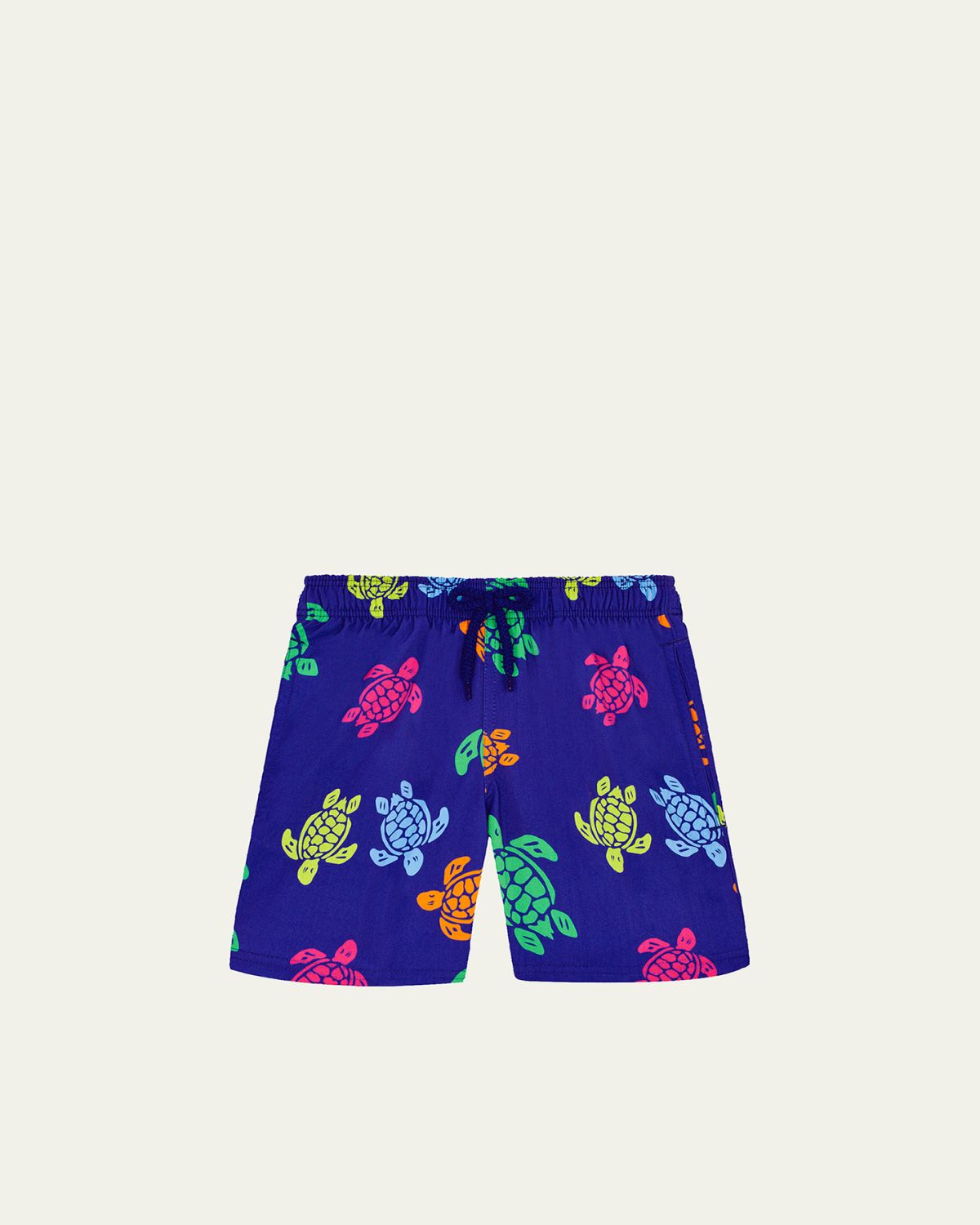 Vilebrequin Boy's Multicolor Turtle-Print Swim Trunks, Size 2-14 - Women's Clothing