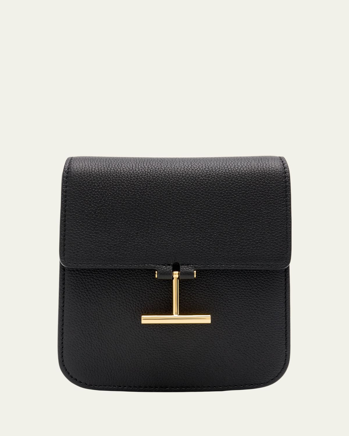 TOM FORD Tara Mini Crossbody Bag in Grain Leather | Thumbnail 6