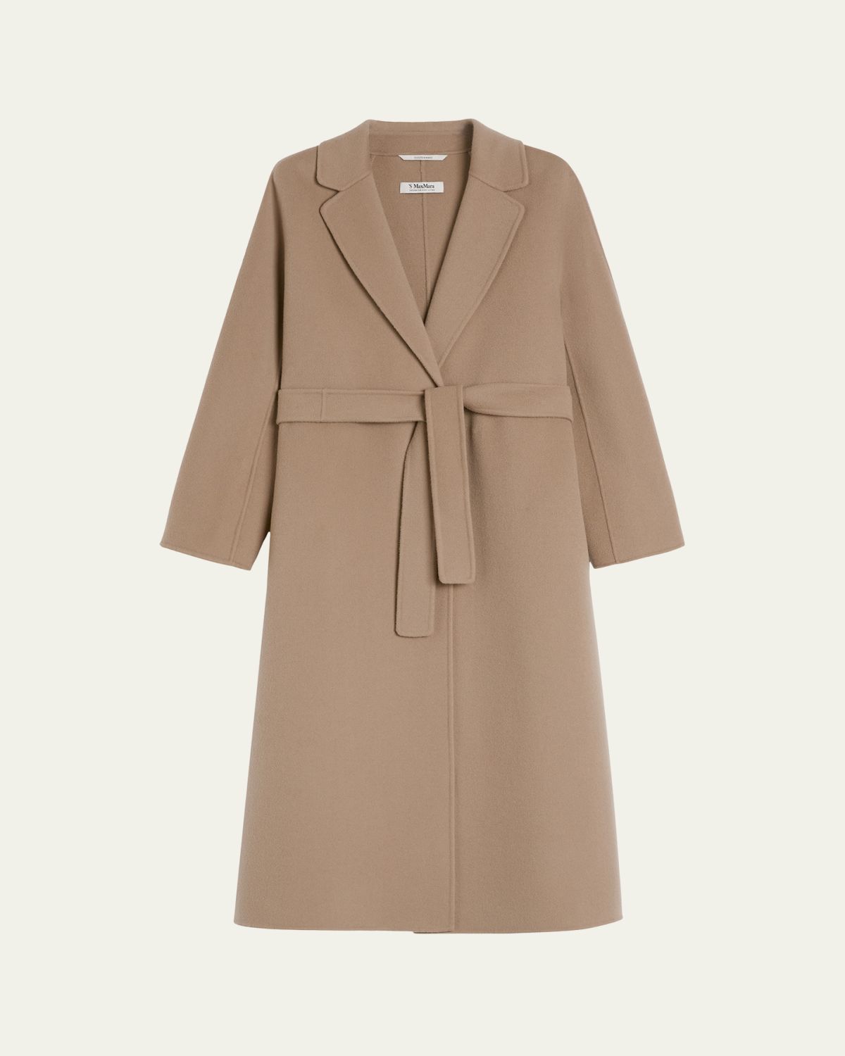Max Mara Esturia Wool Belted Wrap Coat