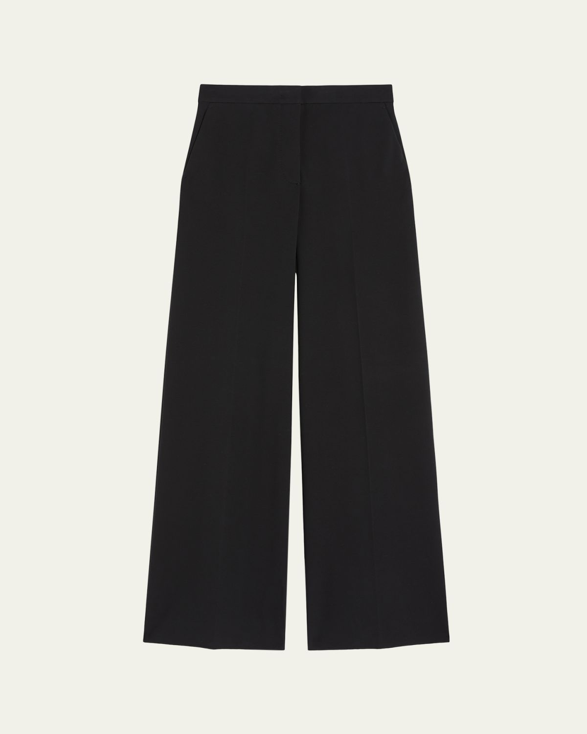 Max Mara Biada Wide-Leg Crepe Pants