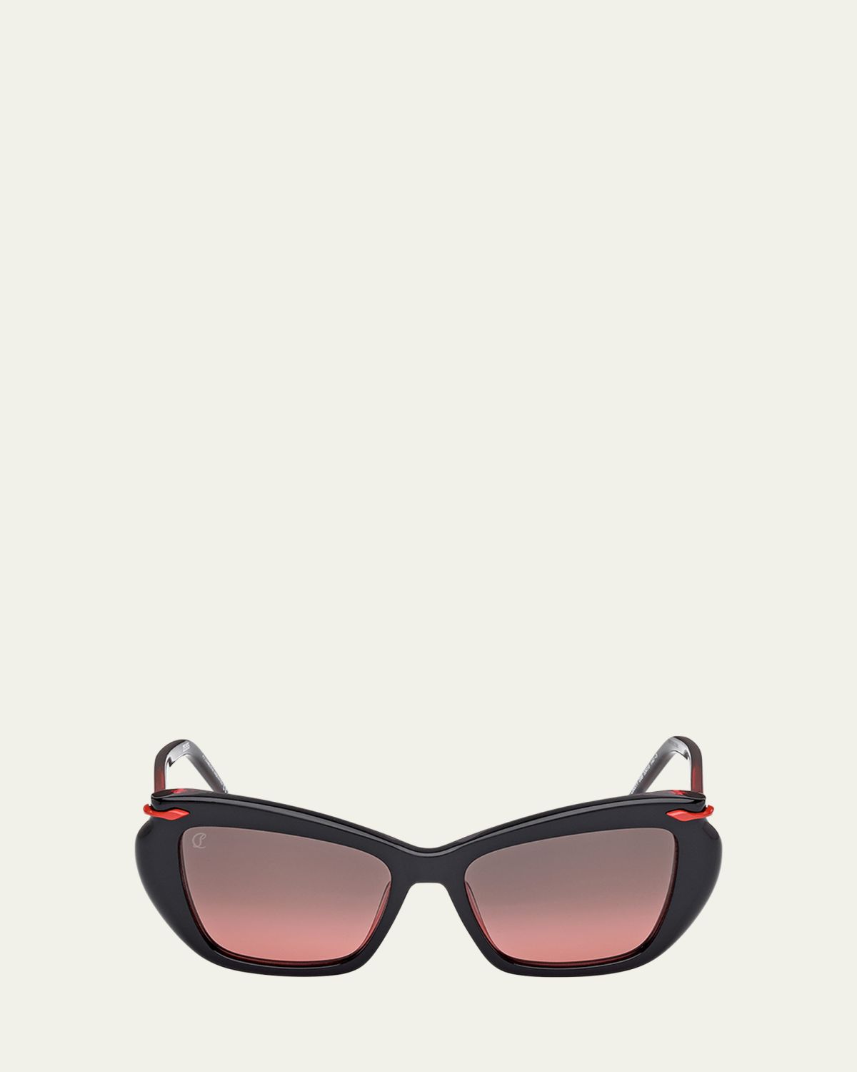 Christian Louboutin Square Acetate Sunglasses