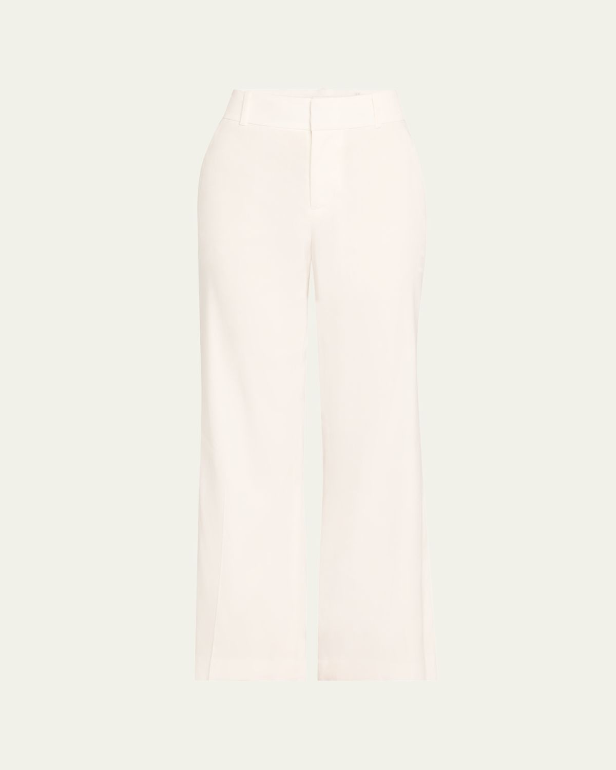 ALICE + OLIVIA Quinn High-Rise Ankle Kick Flare Pants