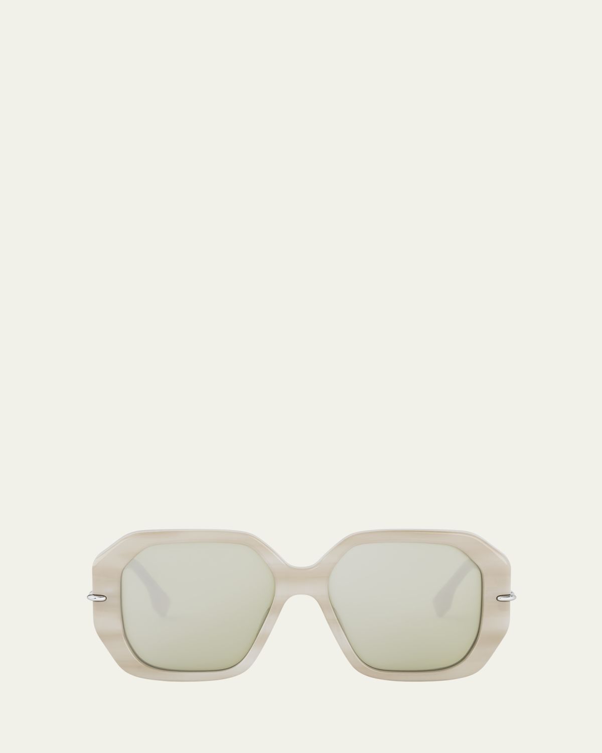 Fendi Selleria Square Acetate Sunglasses